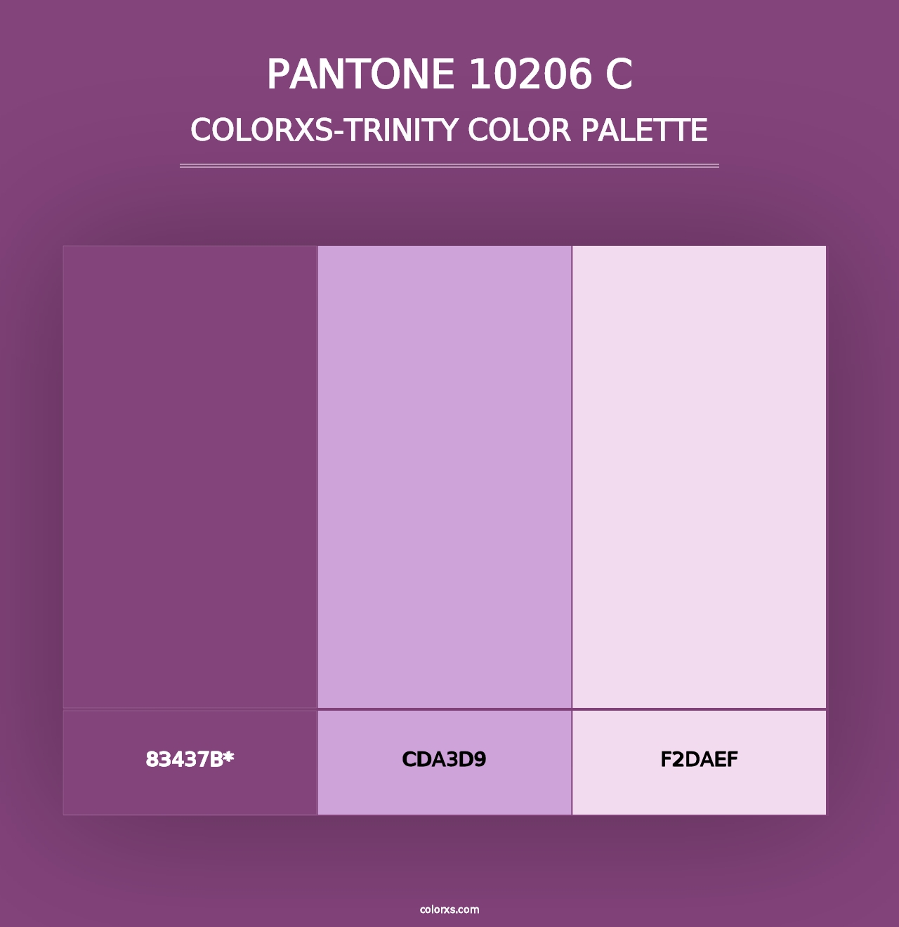 PANTONE 10206 C - Colorxs Trinity Palette