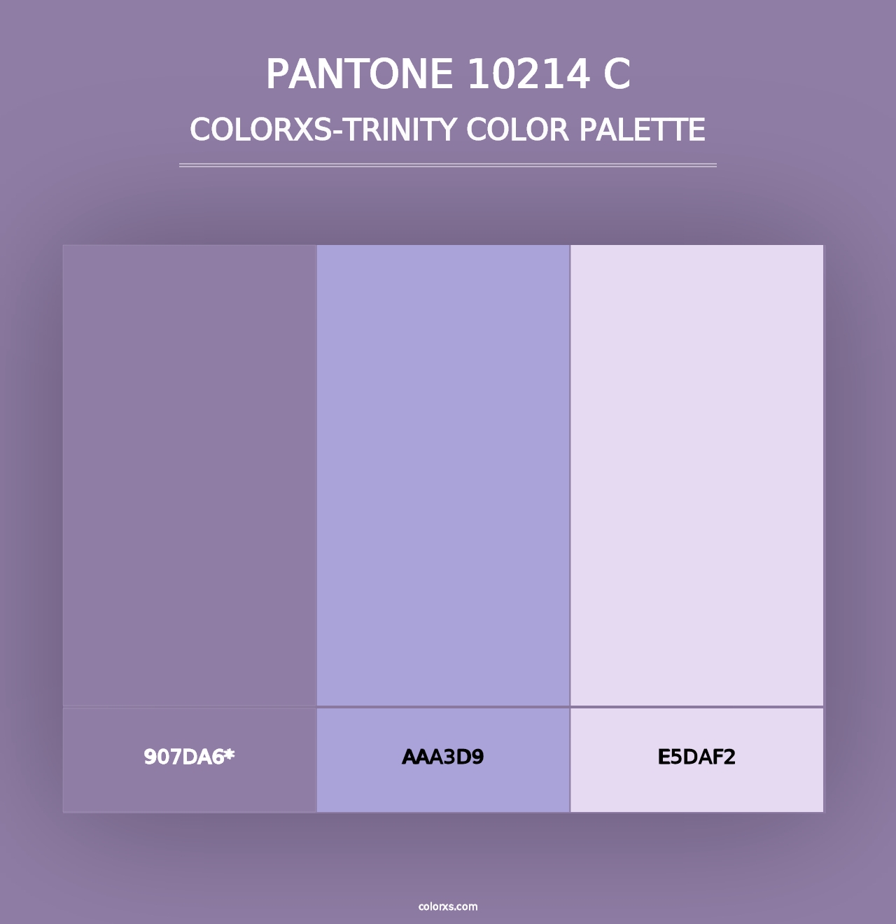 PANTONE 10214 C - Colorxs Trinity Palette