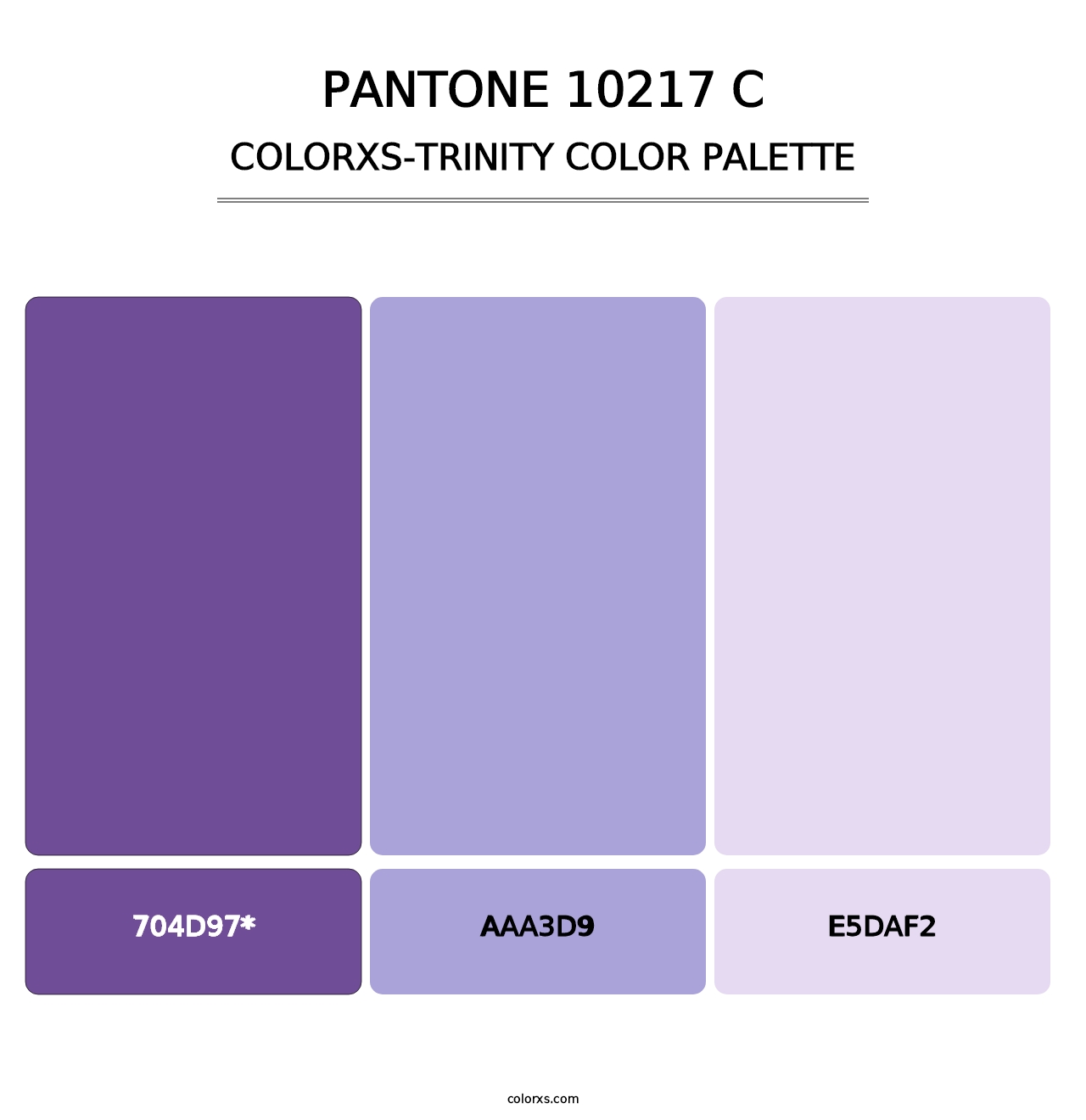 PANTONE 10217 C - Colorxs Trinity Palette