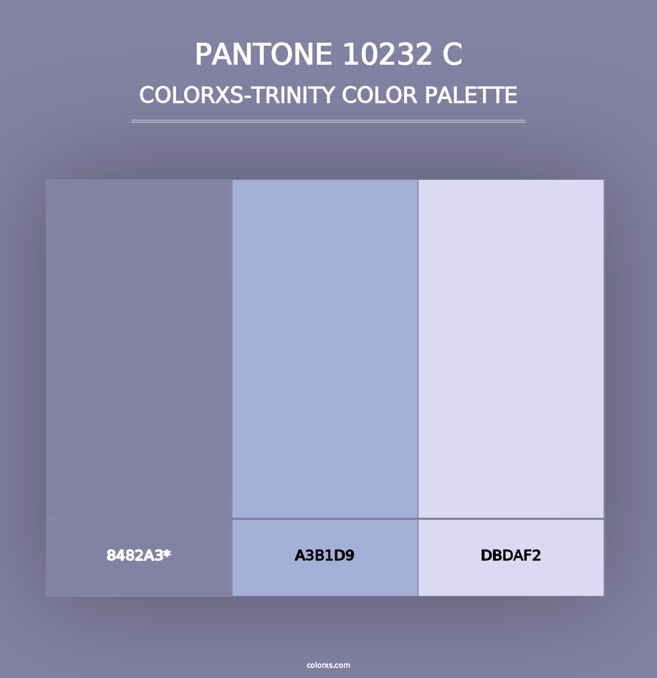 PANTONE 10232 C - Colorxs Trinity Palette