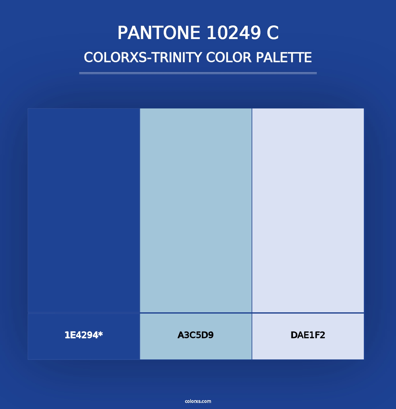 PANTONE 10249 C - Colorxs Trinity Palette