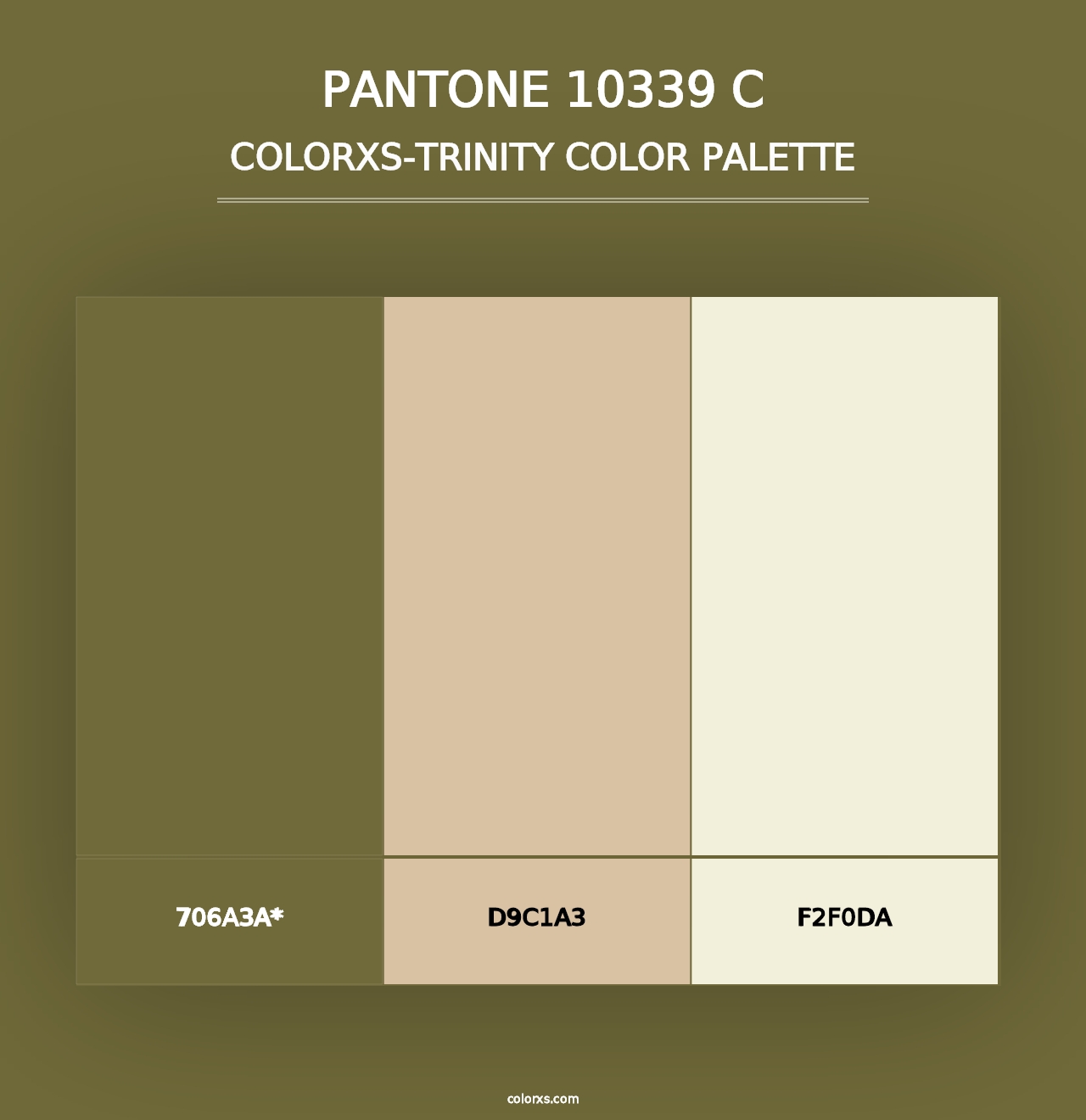 PANTONE 10339 C - Colorxs Trinity Palette