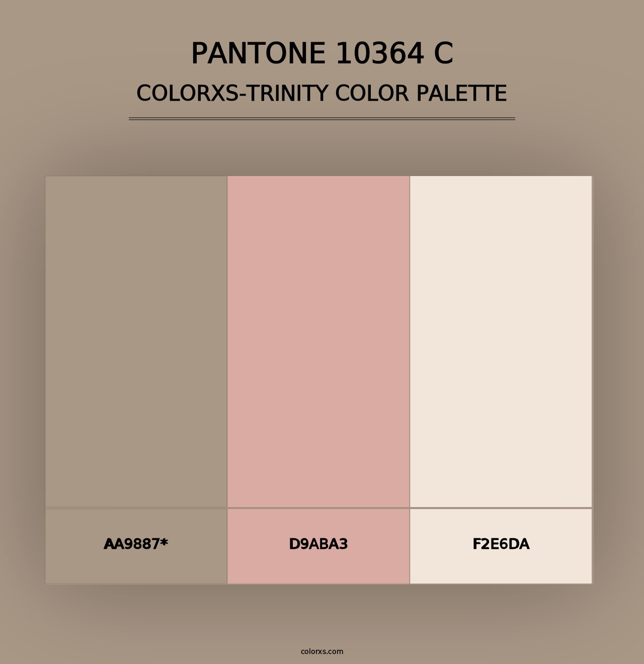 PANTONE 10364 C - Colorxs Trinity Palette