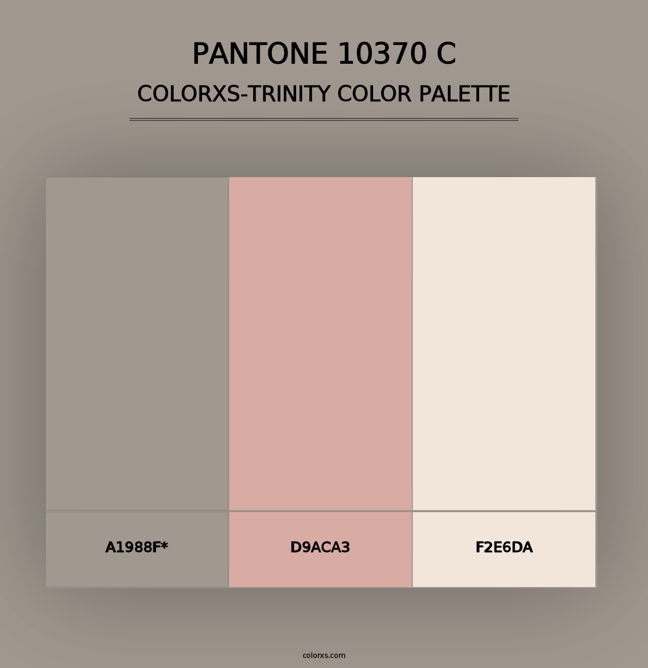 PANTONE 10370 C - Colorxs Trinity Palette