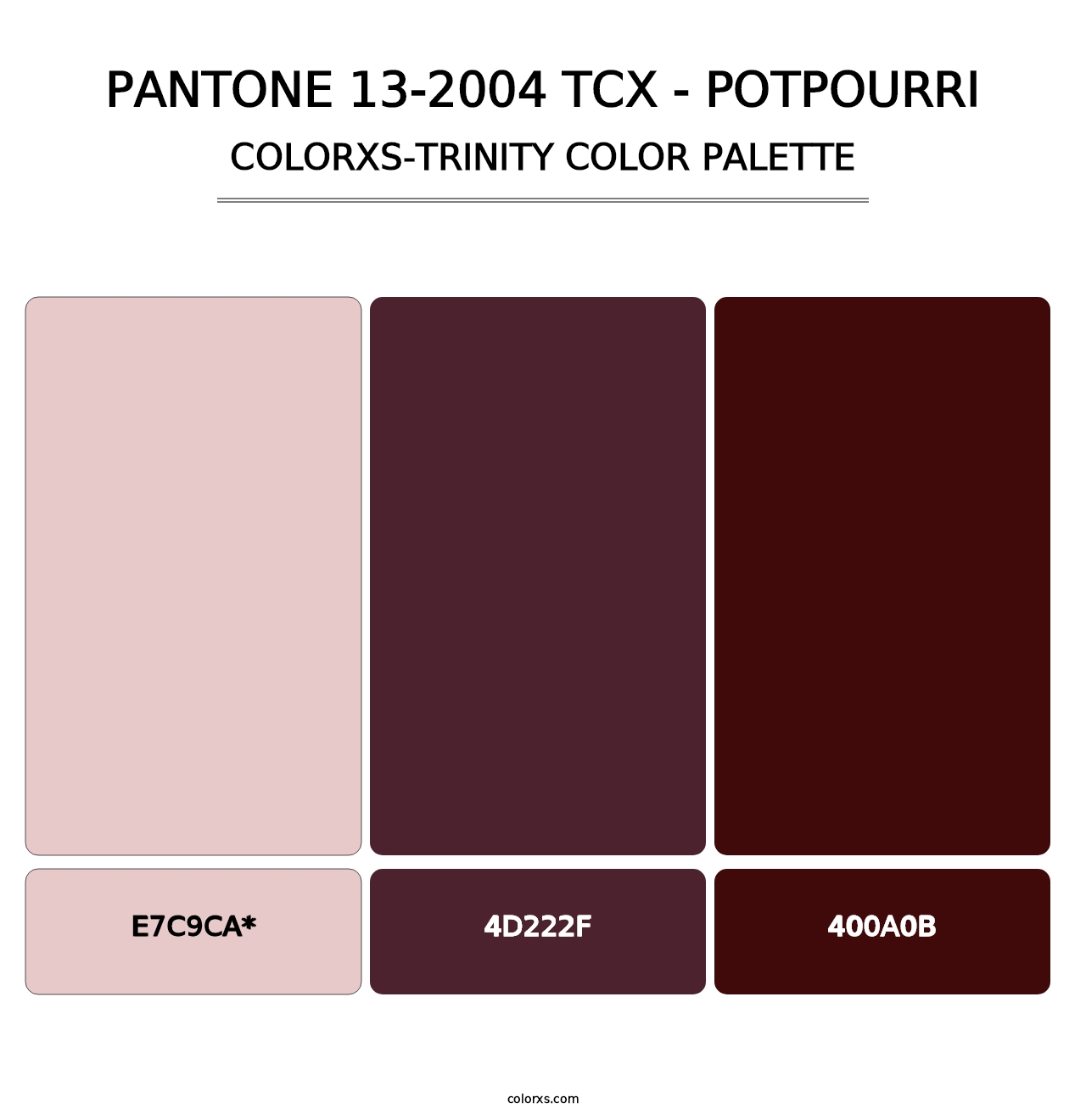 PANTONE 13-2004 TCX - Potpourri - Colorxs Trinity Palette