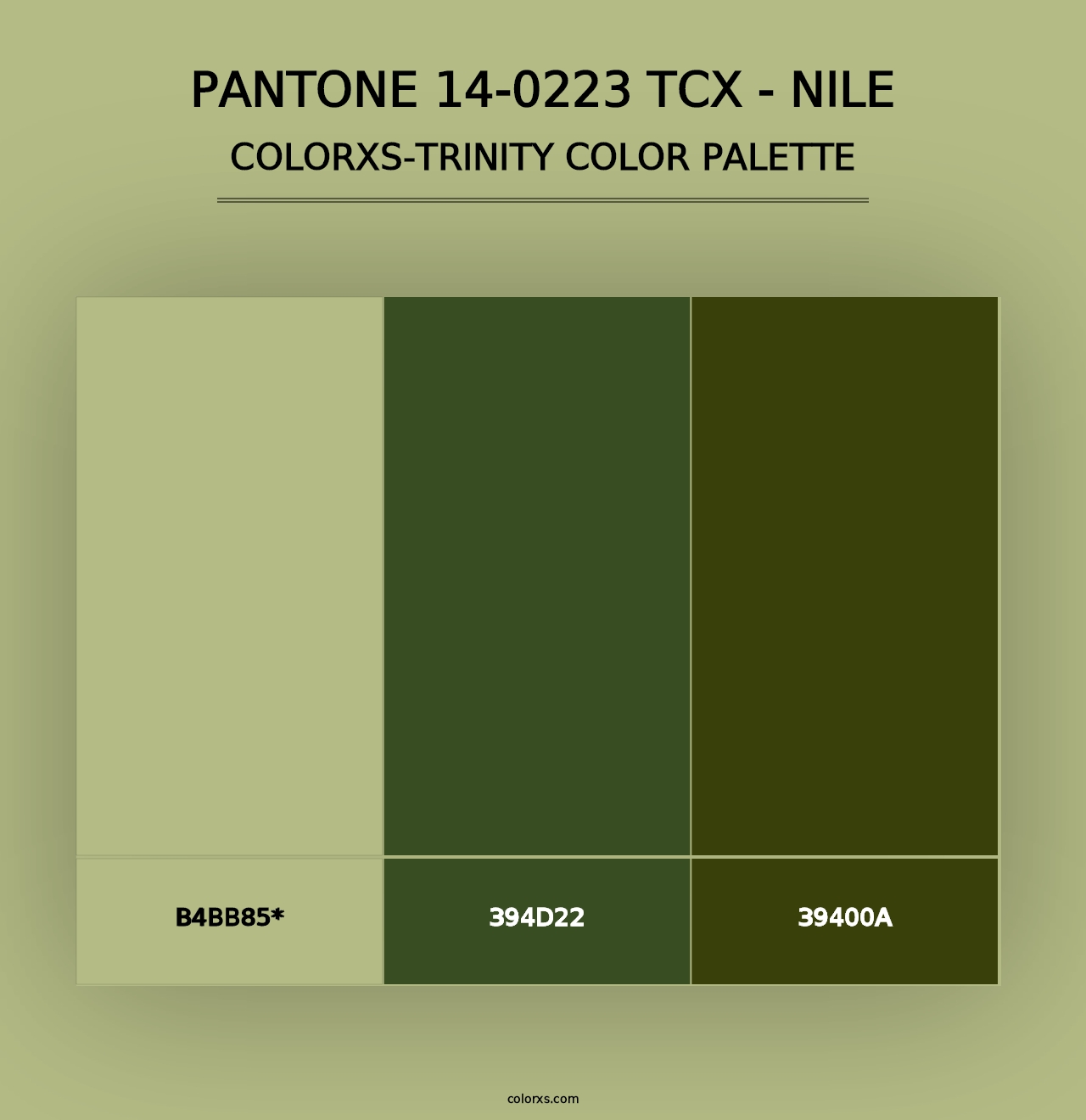 PANTONE 14-0223 TCX - Nile - Colorxs Trinity Palette