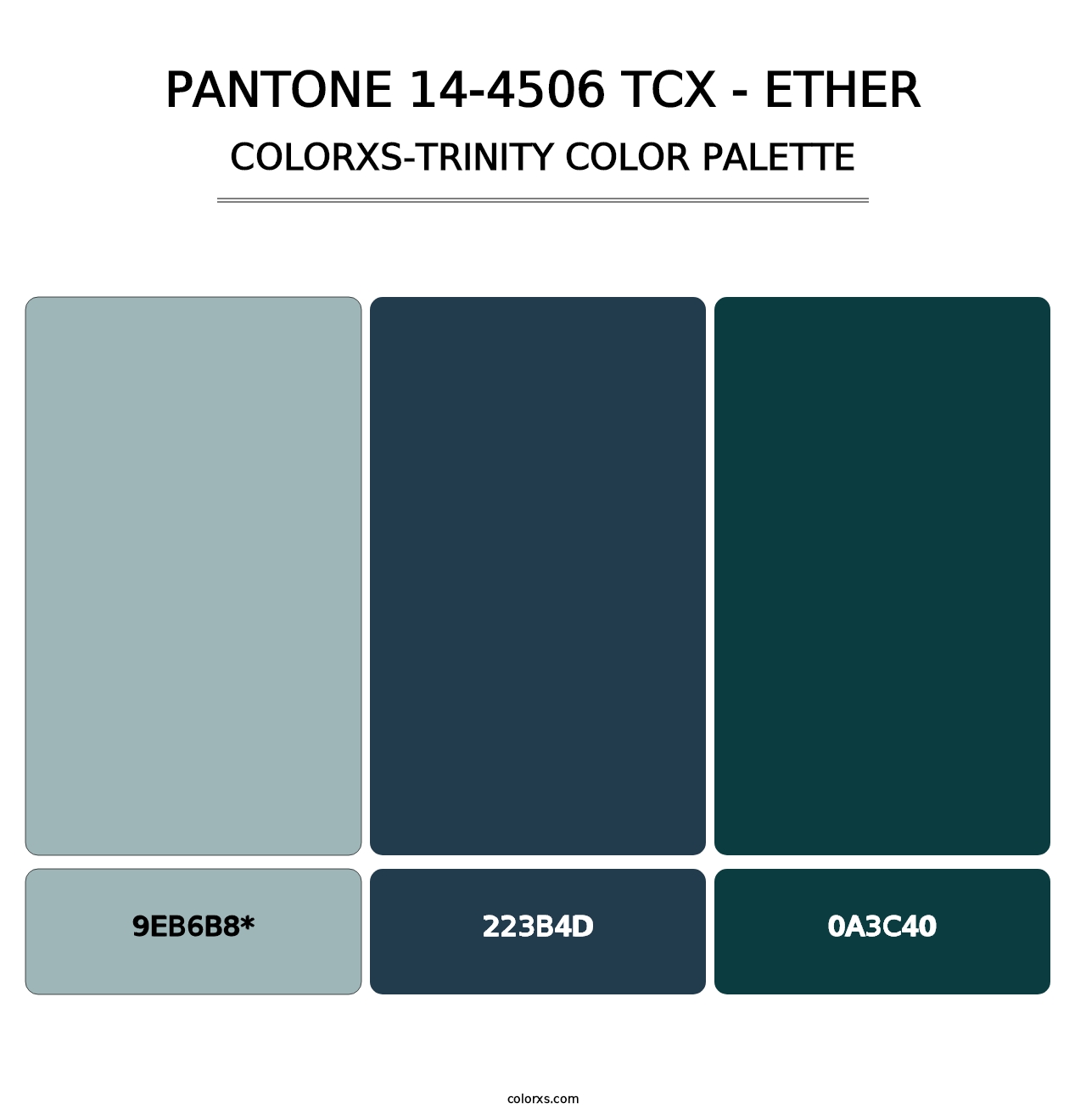 PANTONE 14-4506 TCX - Ether - Colorxs Trinity Palette