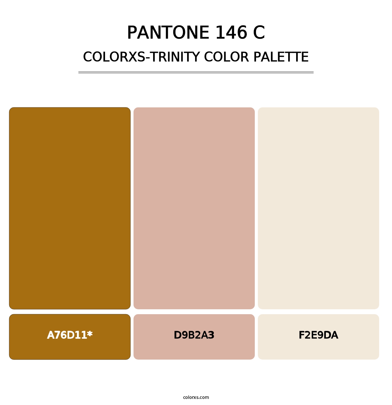 PANTONE 146 C - Colorxs Trinity Palette