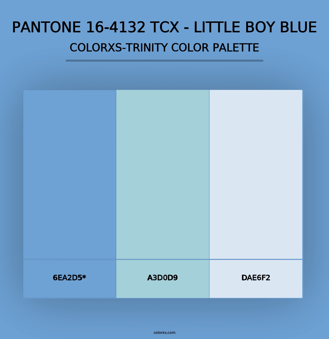 PANTONE 16-4132 TCX - Little Boy Blue - Colorxs Trinity Palette