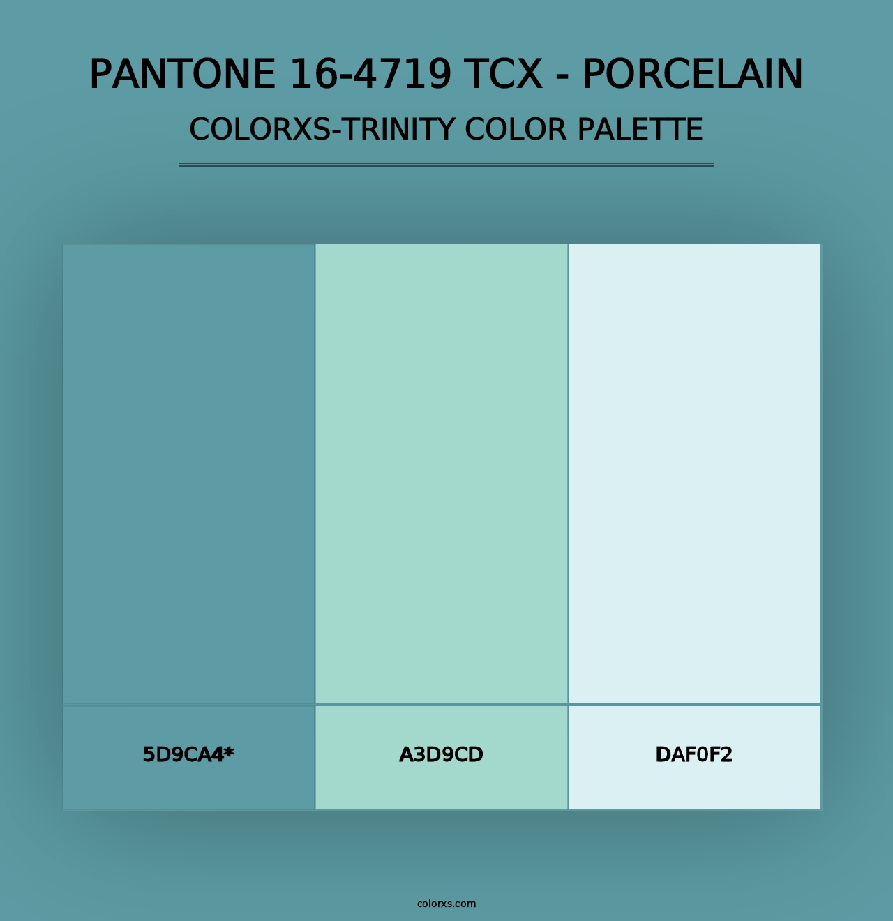 PANTONE 16-4719 TCX - Porcelain - Colorxs Trinity Palette