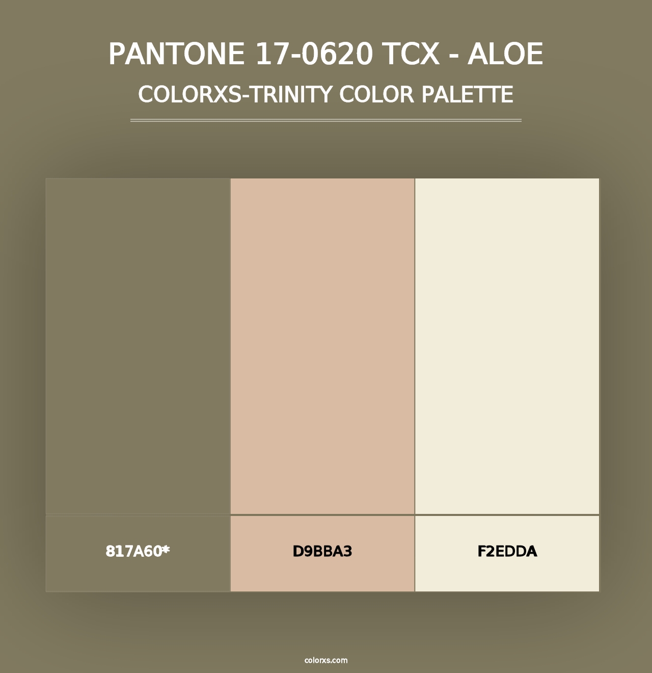 PANTONE 17-0620 TCX - Aloe - Colorxs Trinity Palette