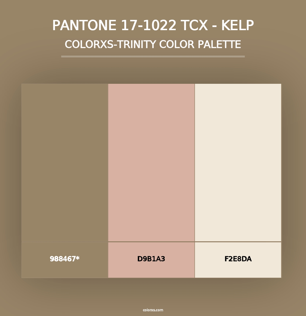 PANTONE 17-1022 TCX - Kelp - Colorxs Trinity Palette