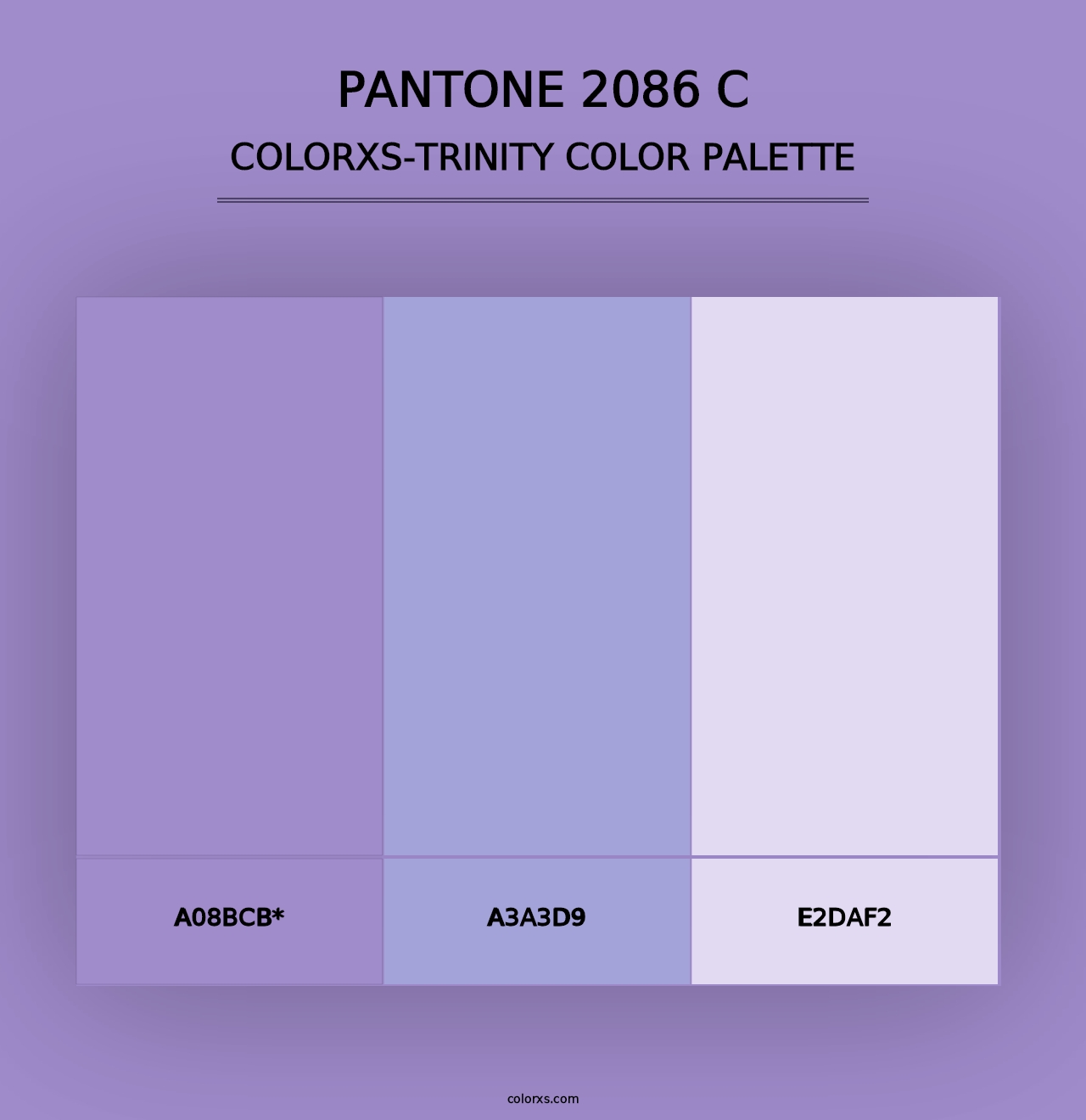 PANTONE 2086 C - Colorxs Trinity Palette