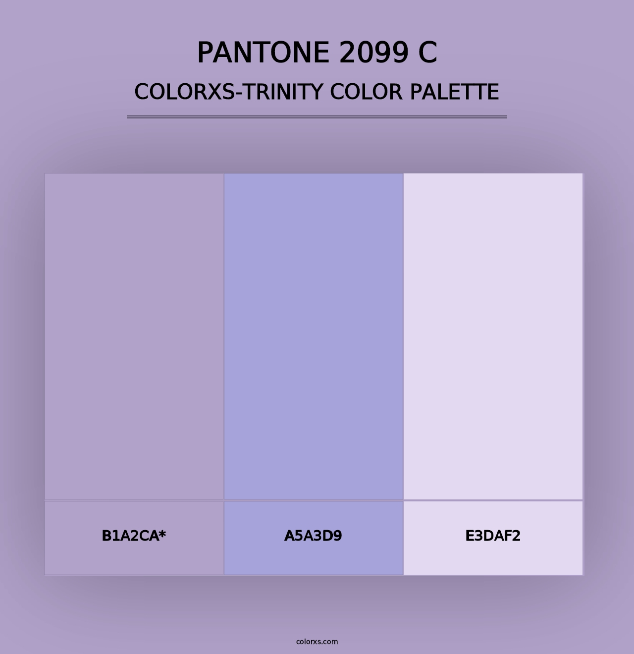 PANTONE 2099 C - Colorxs Trinity Palette