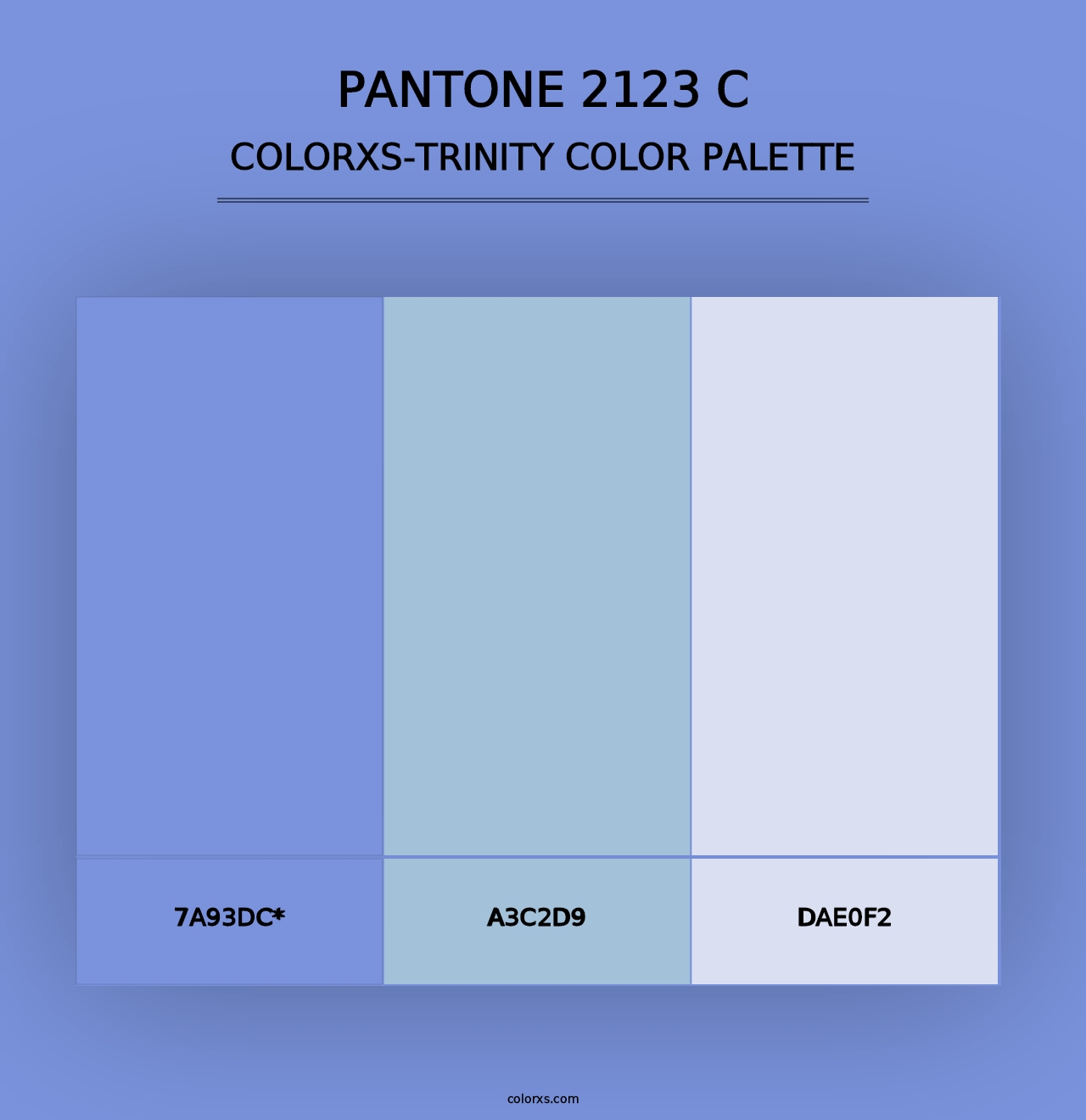 PANTONE 2123 C - Colorxs Trinity Palette