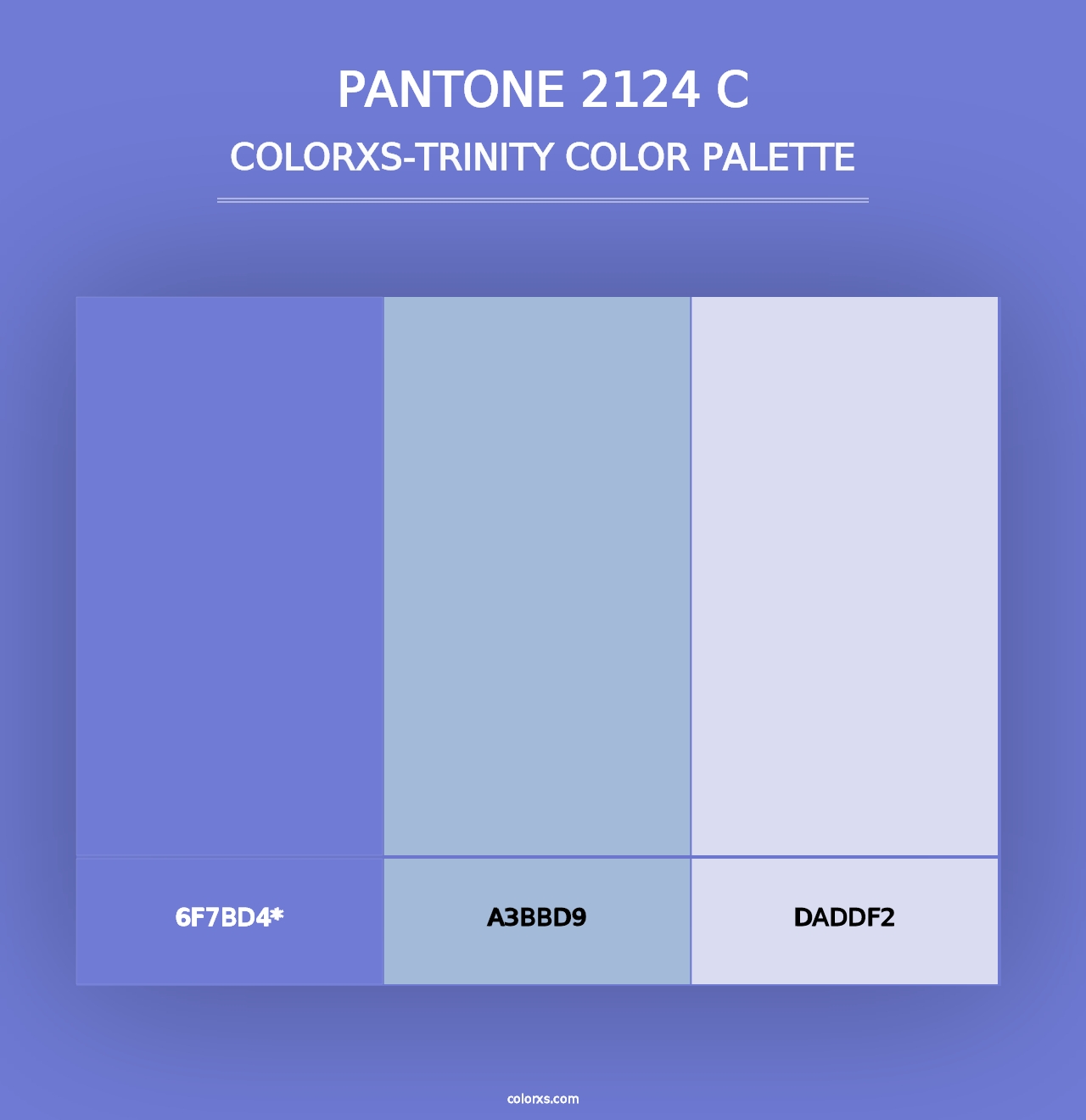 PANTONE 2124 C - Colorxs Trinity Palette