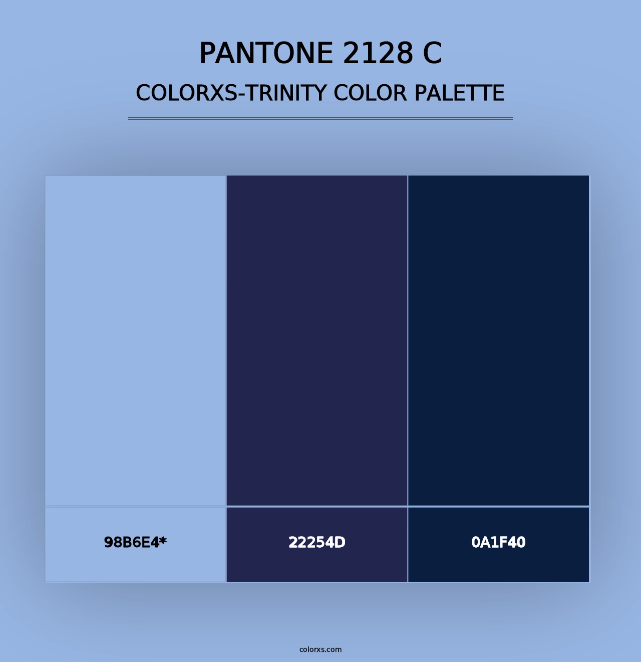 PANTONE 2128 C - Colorxs Trinity Palette