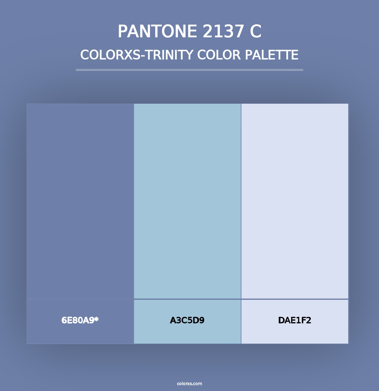 PANTONE 2137 C - Colorxs Trinity Palette