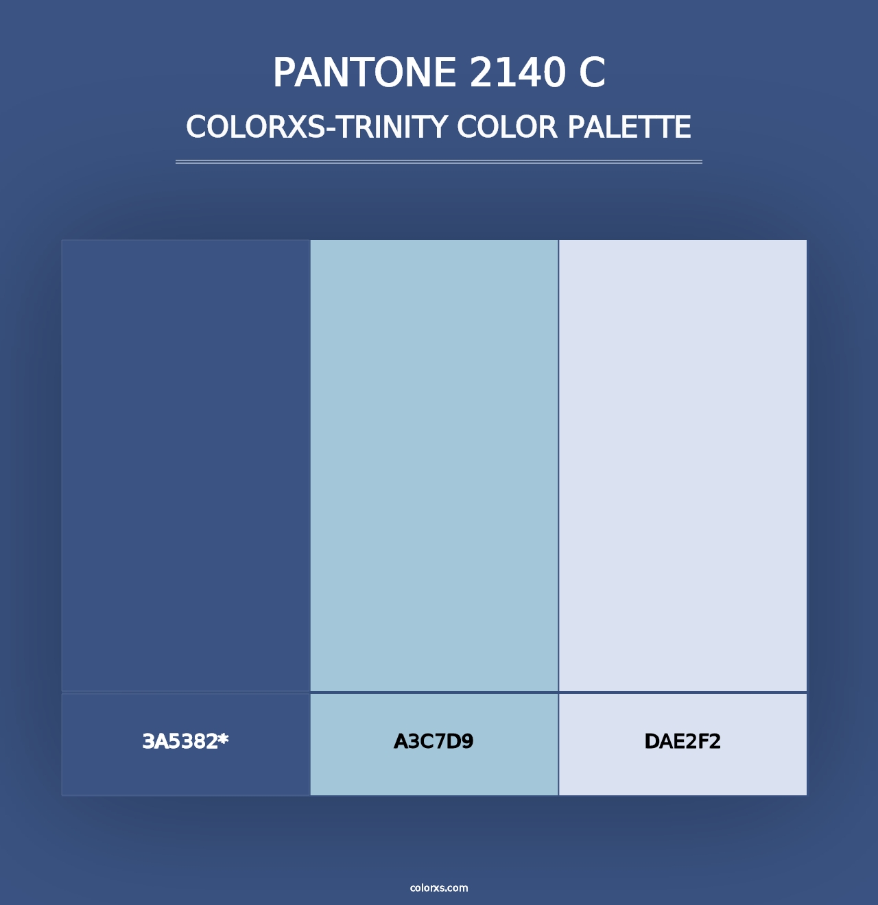 PANTONE 2140 C - Colorxs Trinity Palette