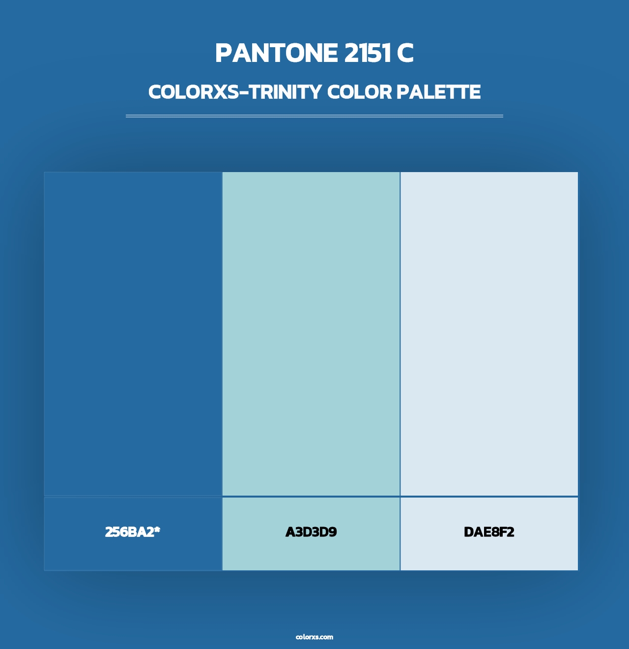 PANTONE 2151 C - Colorxs Trinity Palette