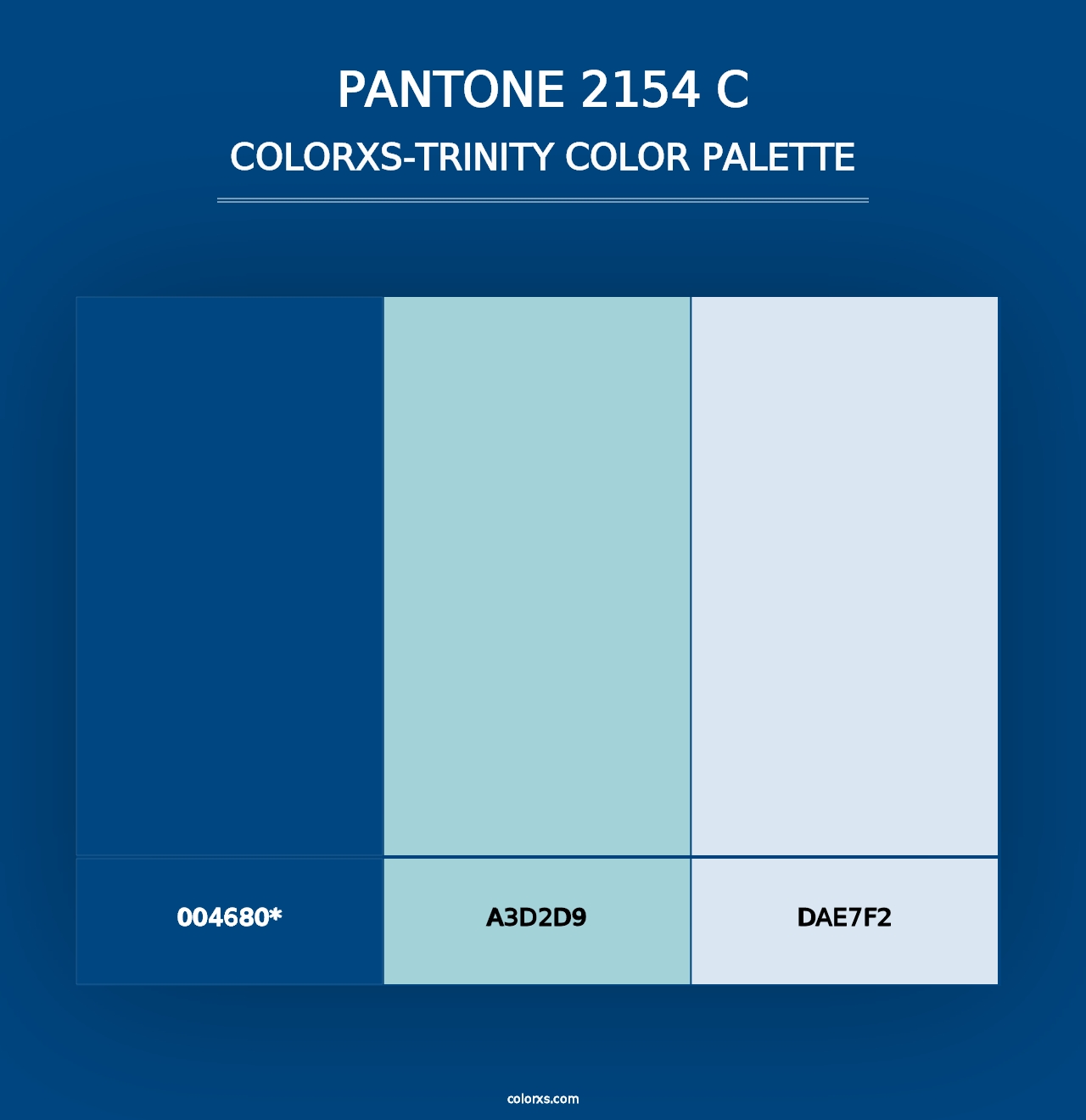 PANTONE 2154 C - Colorxs Trinity Palette