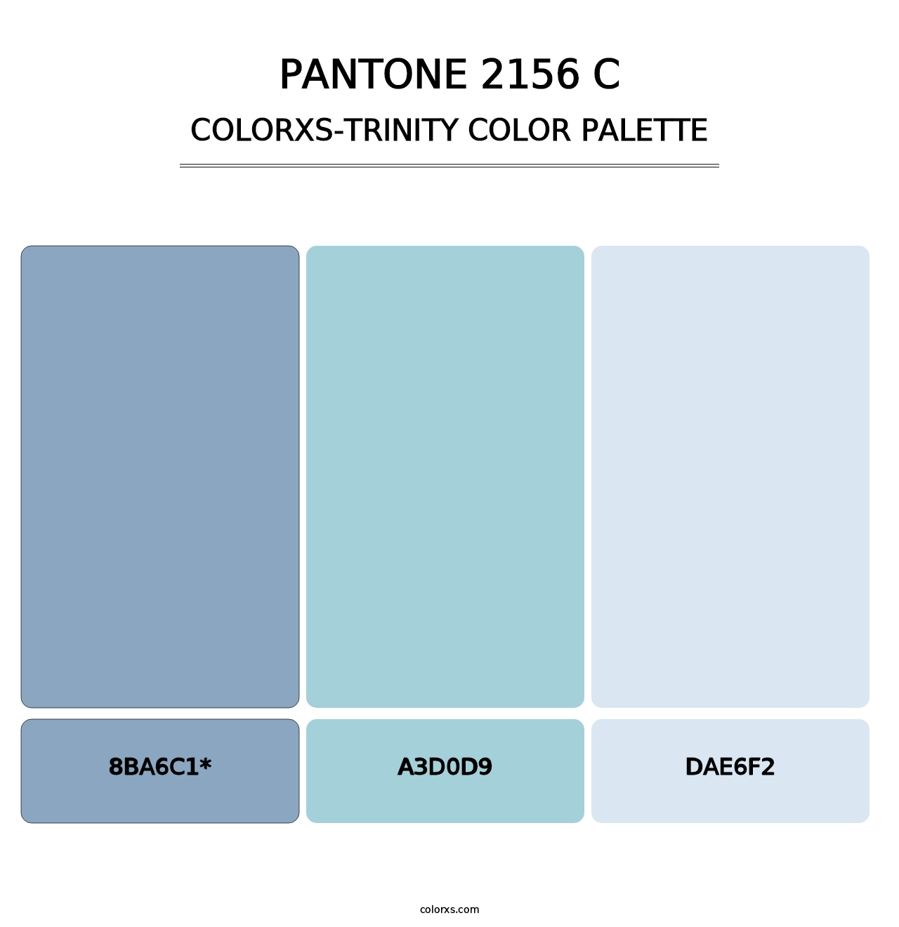 PANTONE 2156 C - Colorxs Trinity Palette