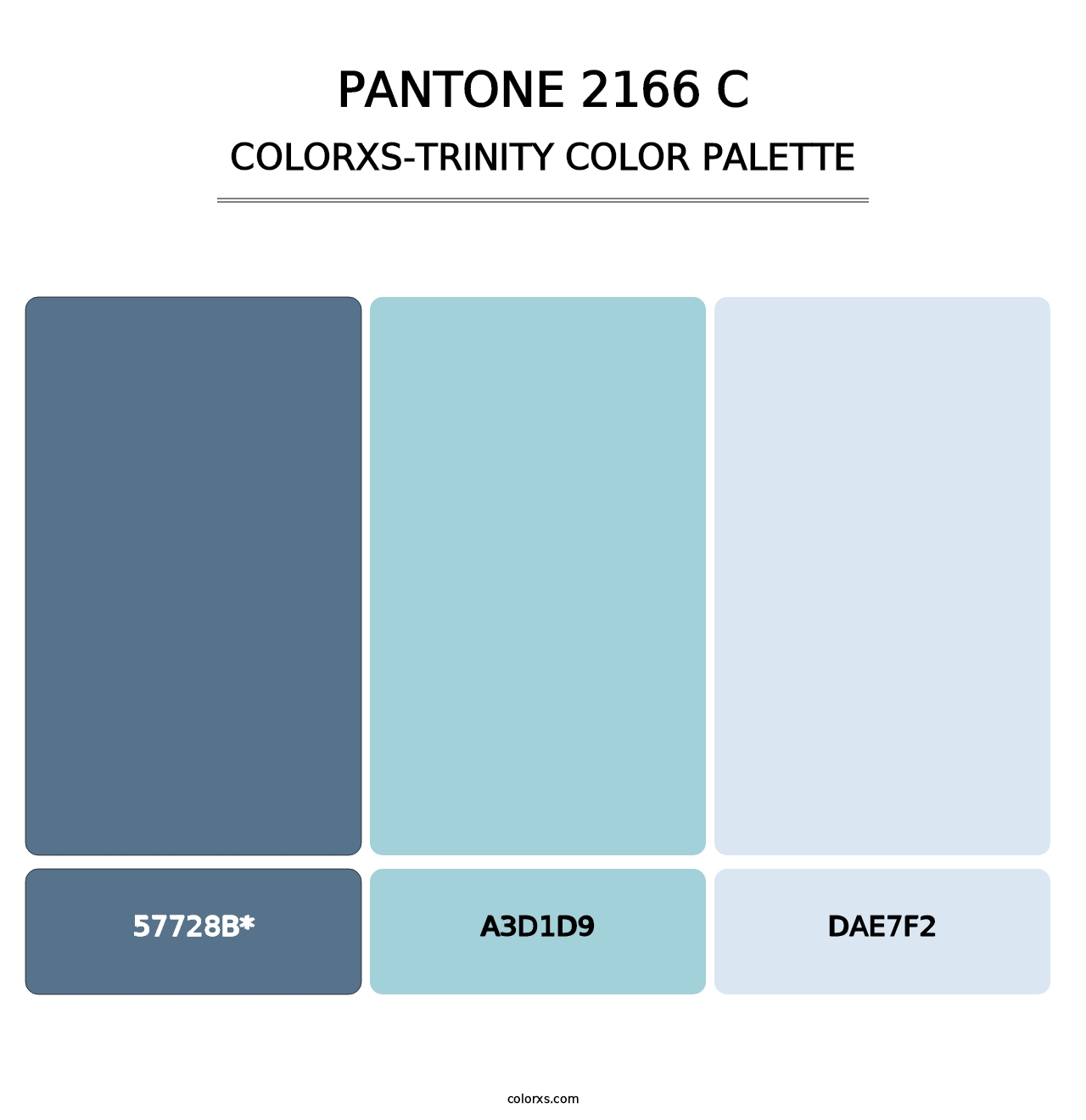 PANTONE 2166 C - Colorxs Trinity Palette