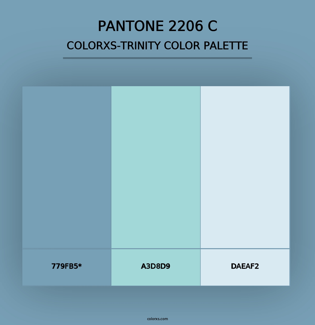 PANTONE 2206 C - Colorxs Trinity Palette