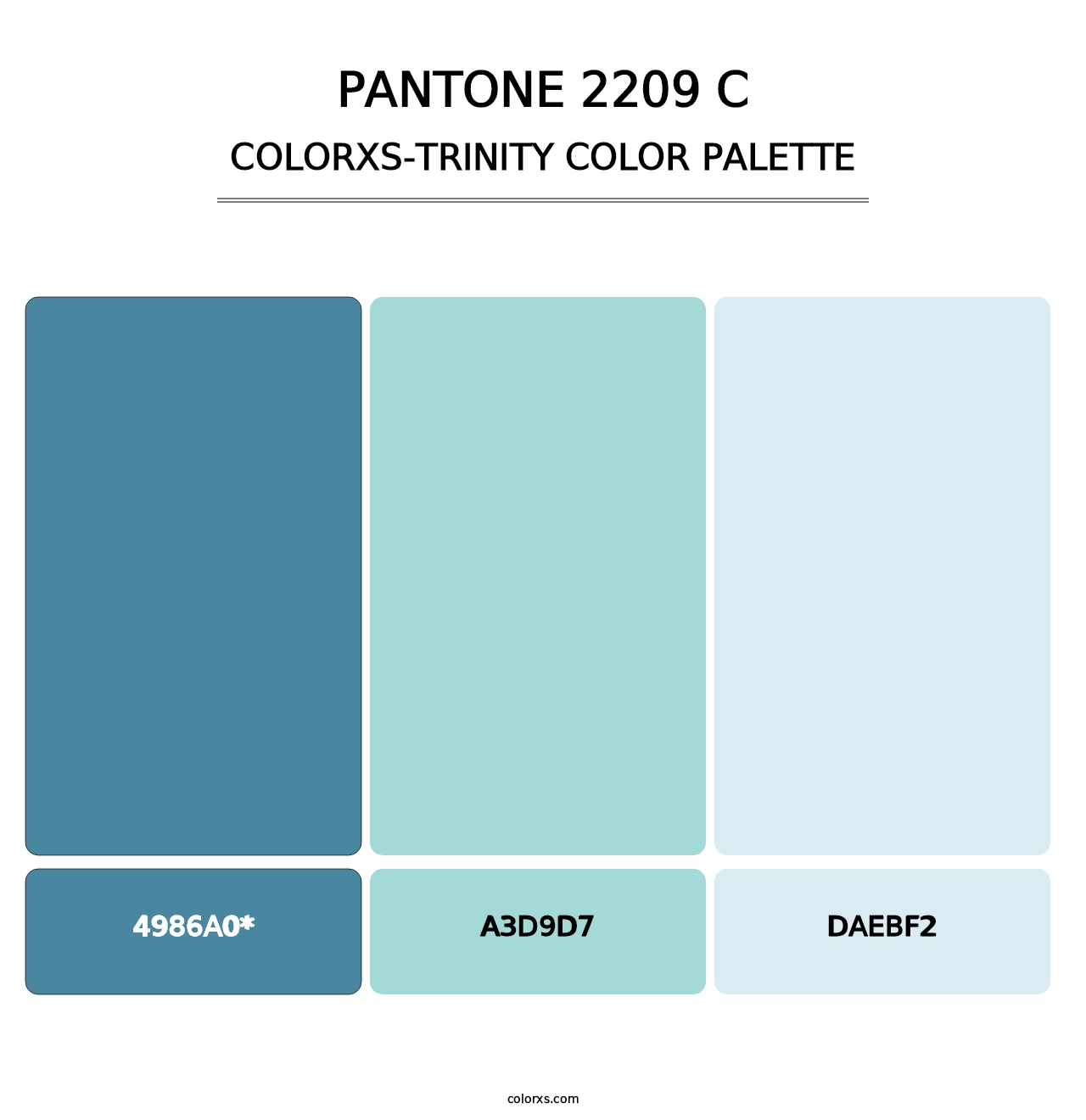 PANTONE 2209 C - Colorxs Trinity Palette