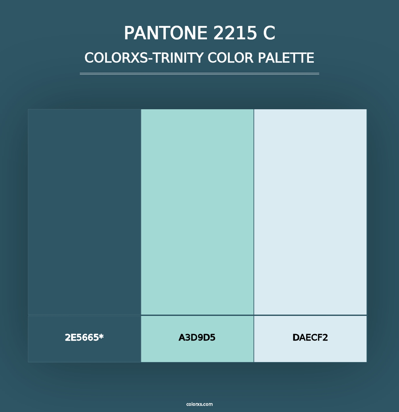 PANTONE 2215 C - Colorxs Trinity Palette