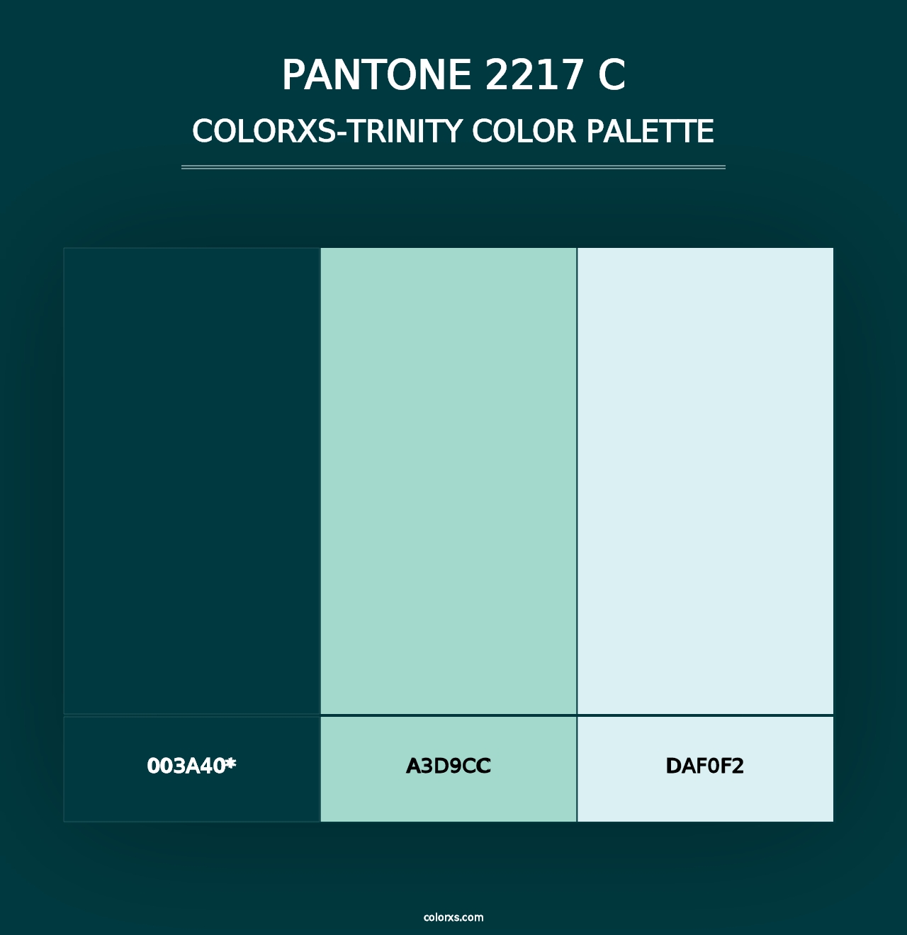 PANTONE 2217 C - Colorxs Trinity Palette