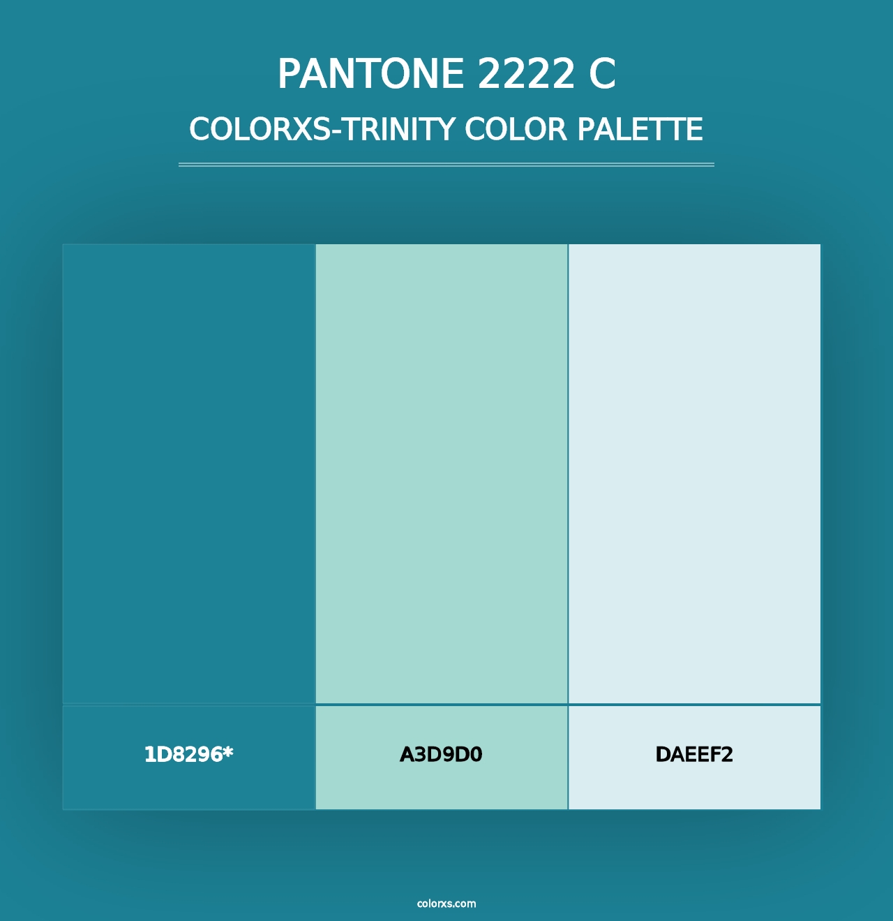 PANTONE 2222 C - Colorxs Trinity Palette