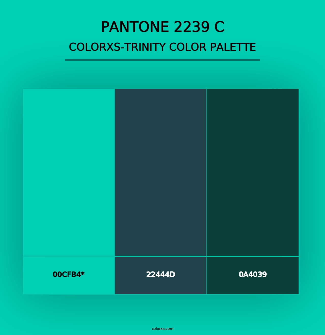 PANTONE 2239 C - Colorxs Trinity Palette