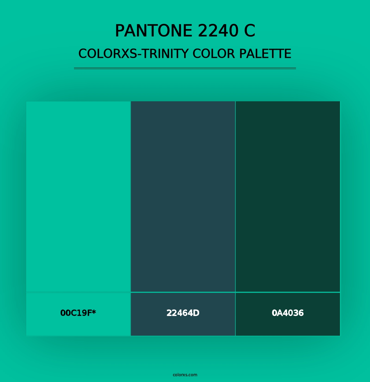 PANTONE 2240 C - Colorxs Trinity Palette