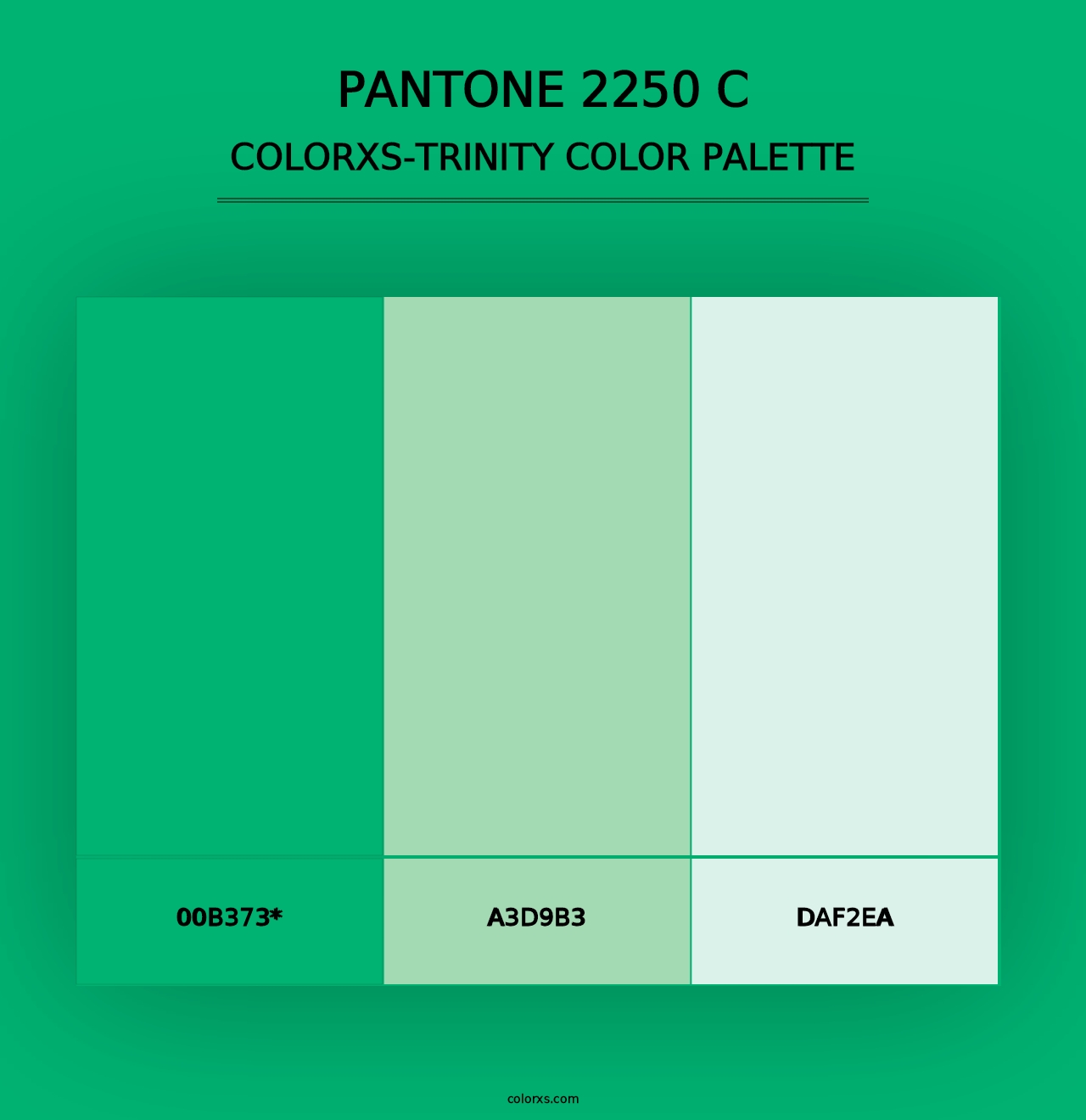 PANTONE 2250 C - Colorxs Trinity Palette