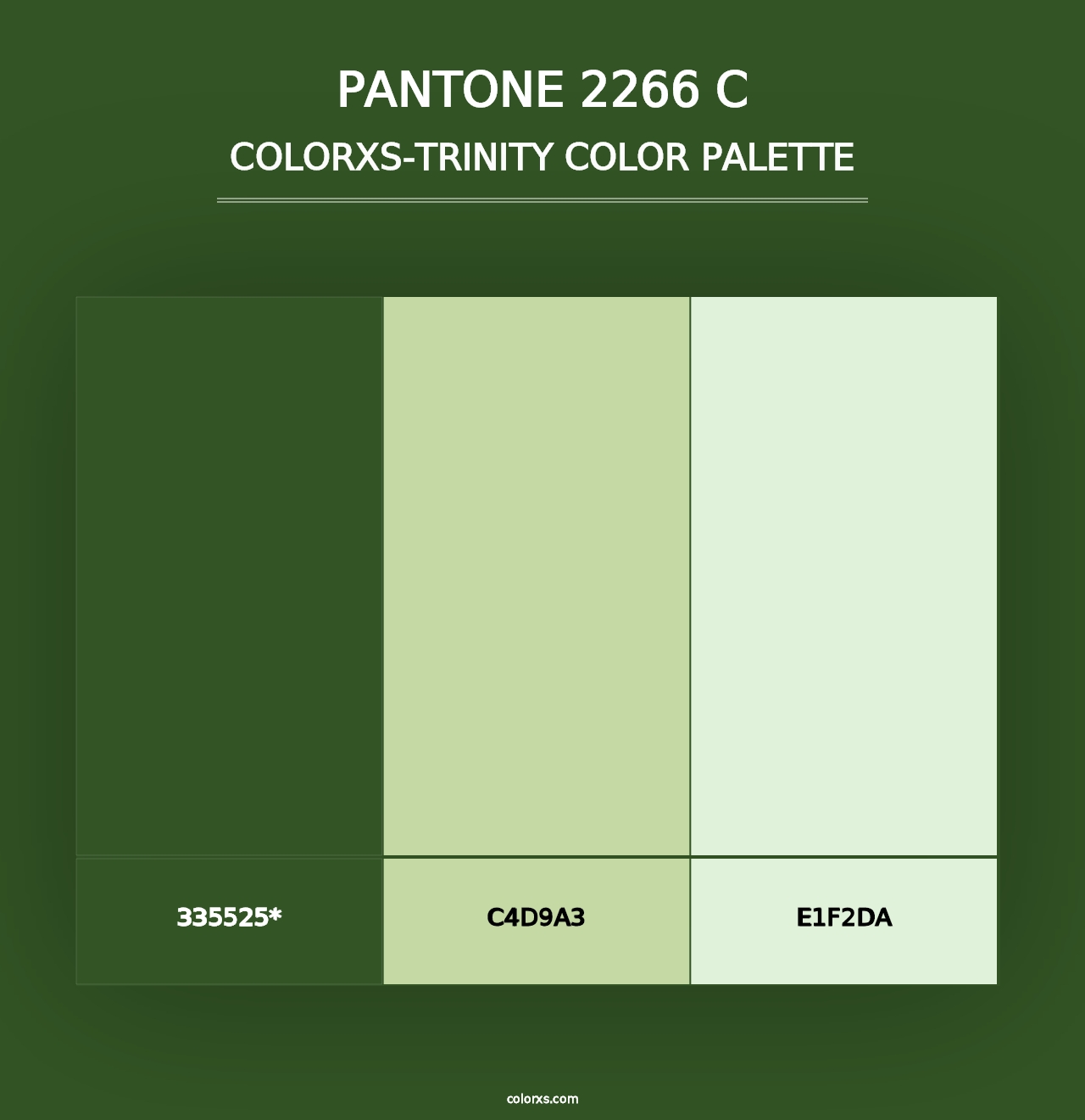 PANTONE 2266 C - Colorxs Trinity Palette