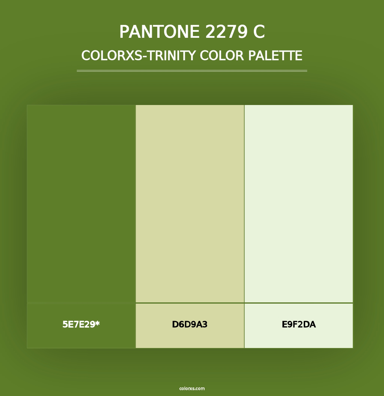 PANTONE 2279 C - Colorxs Trinity Palette