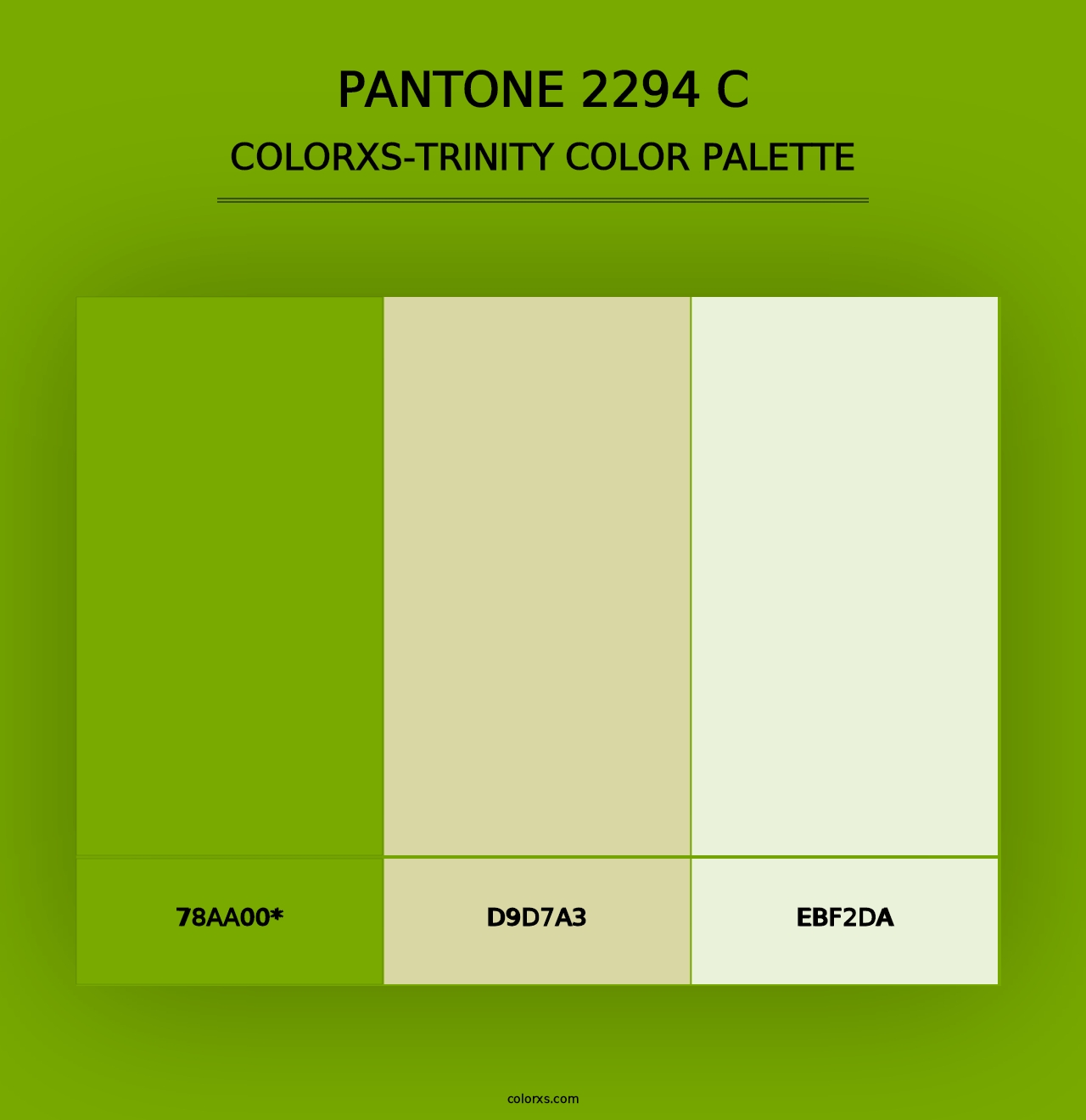 PANTONE 2294 C - Colorxs Trinity Palette