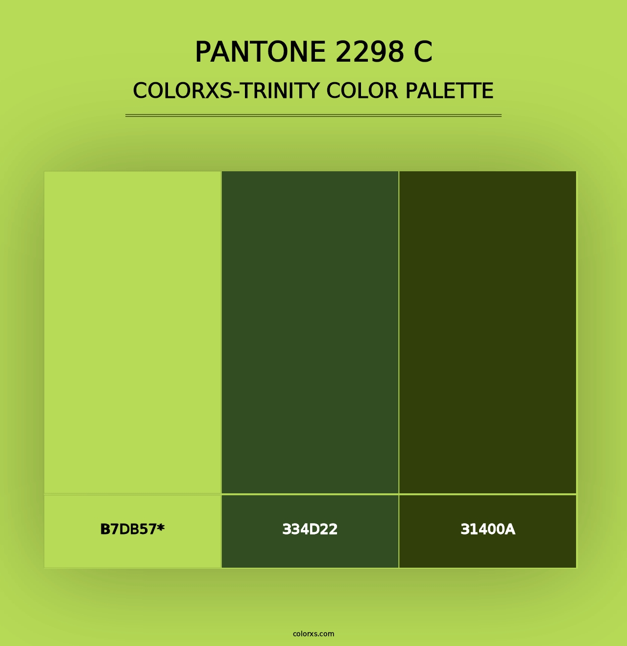 PANTONE 2298 C - Colorxs Trinity Palette