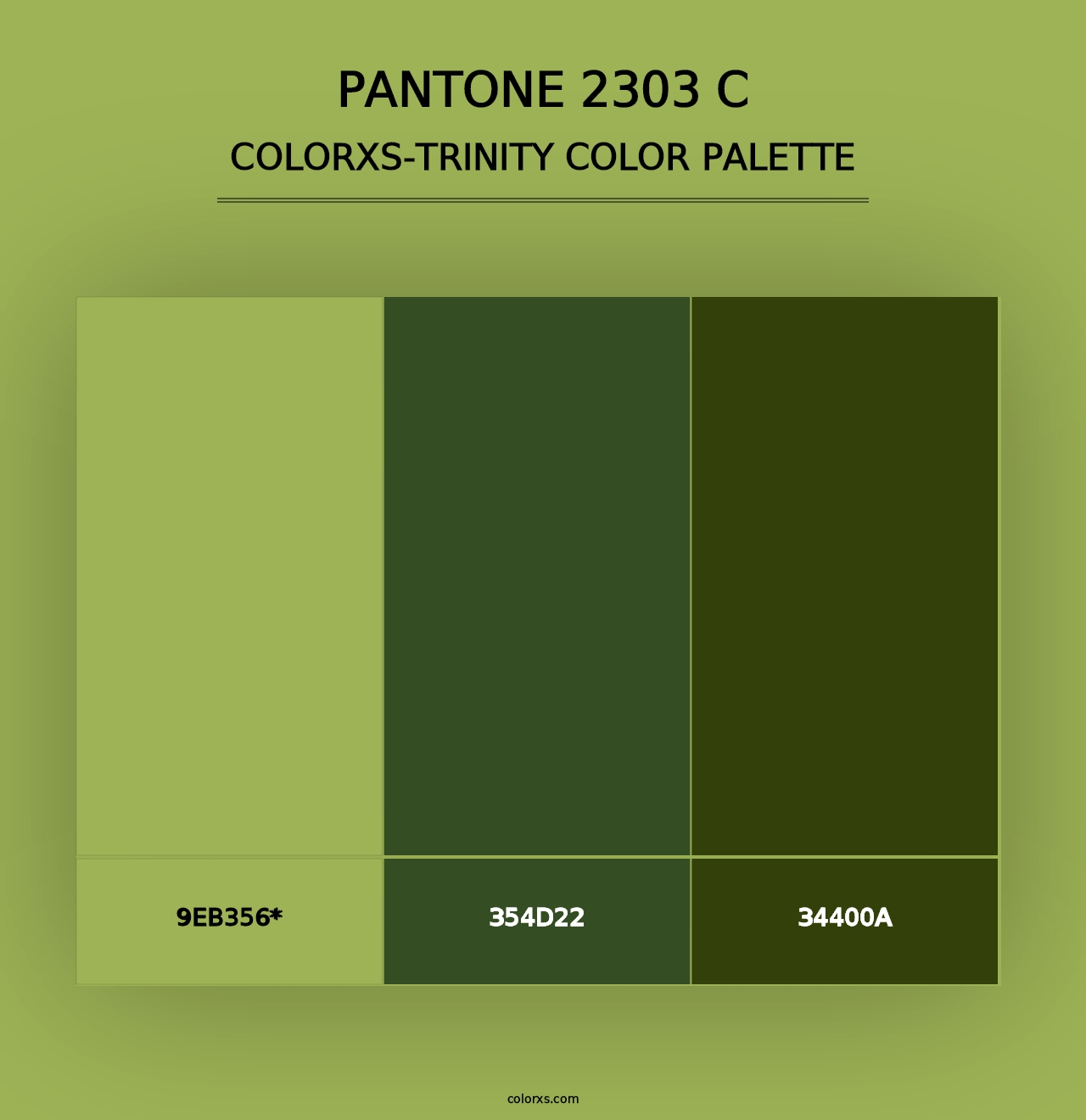 PANTONE 2303 C - Colorxs Trinity Palette