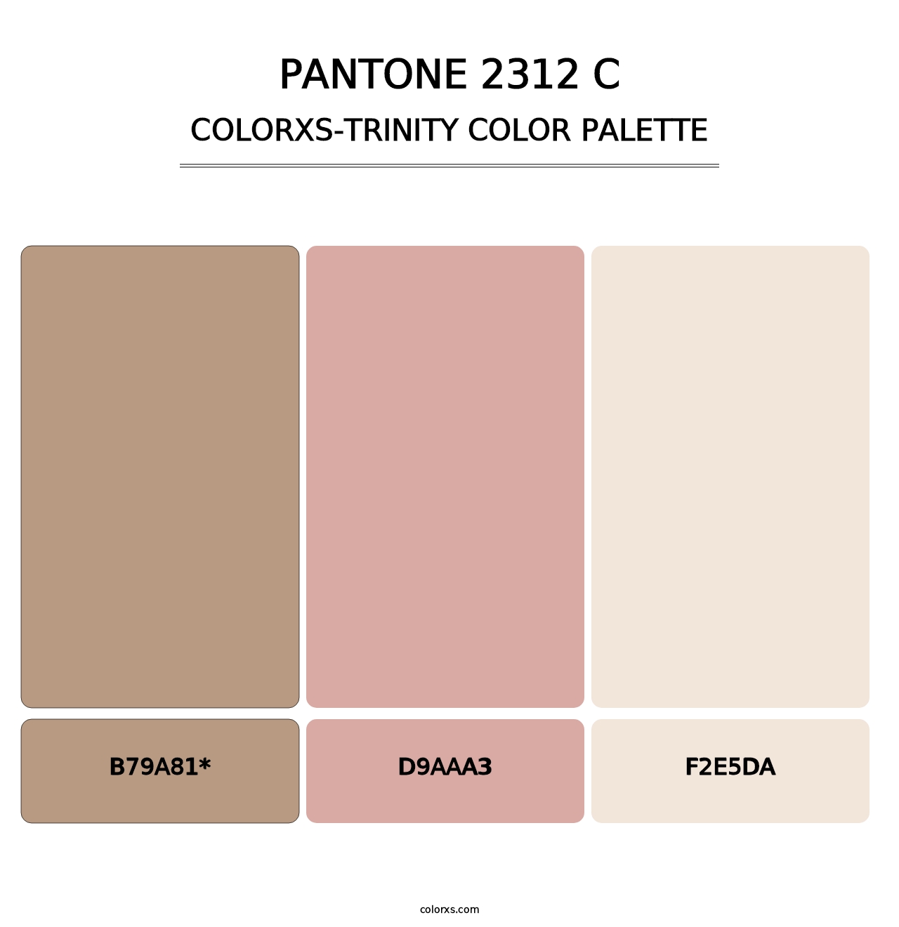 PANTONE 2312 C - Colorxs Trinity Palette