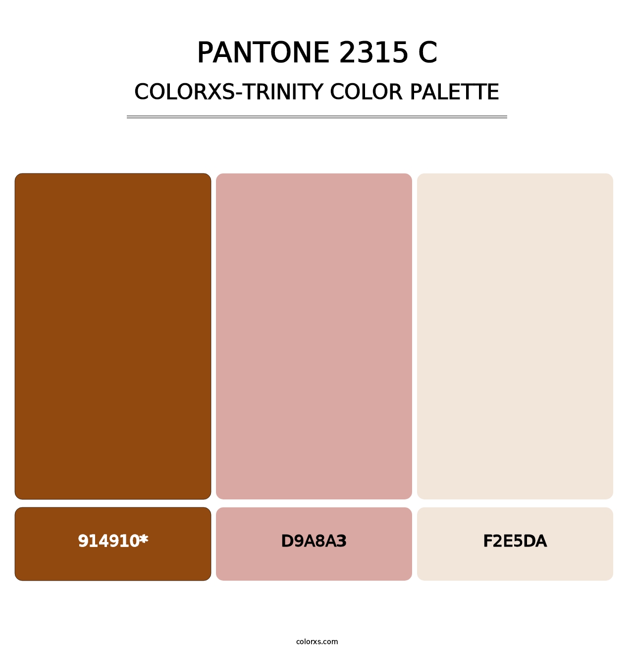 PANTONE 2315 C - Colorxs Trinity Palette