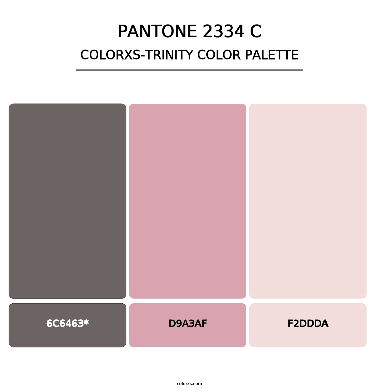 PANTONE 2334 C - Colorxs Trinity Palette