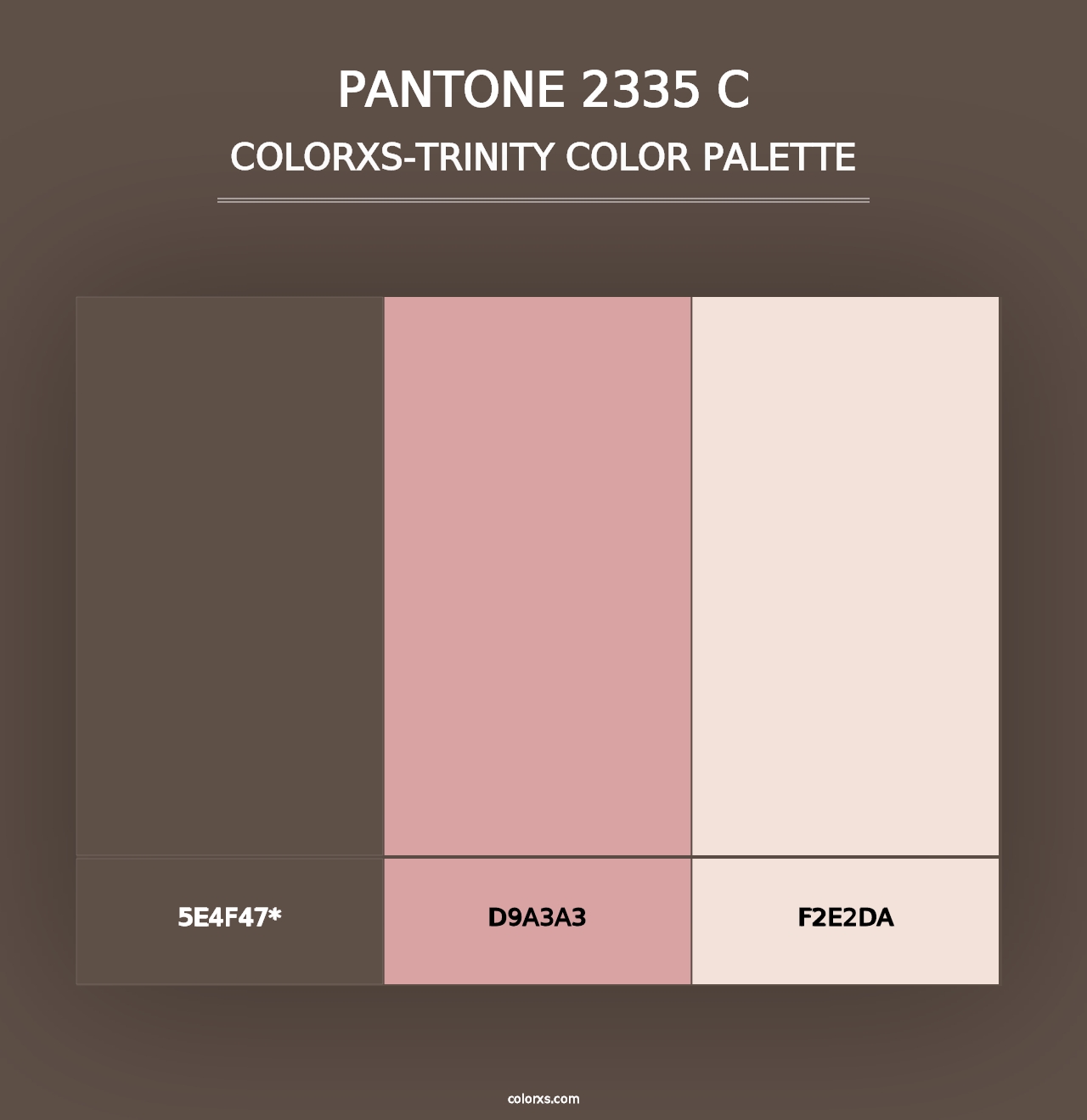 PANTONE 2335 C - Colorxs Trinity Palette