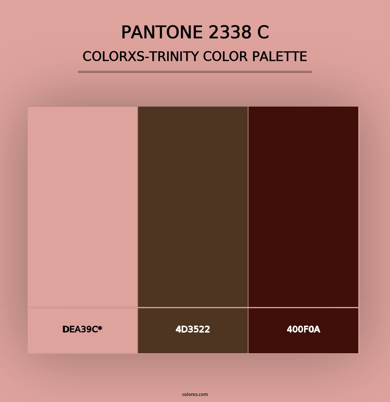 PANTONE 2338 C - Colorxs Trinity Palette