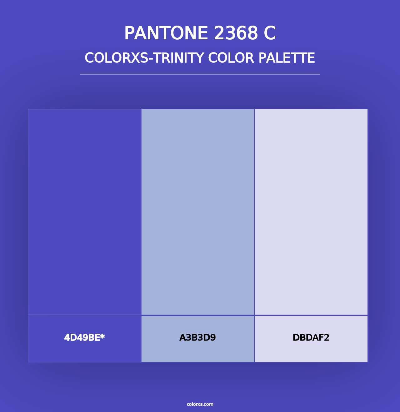 PANTONE 2368 C - Colorxs Trinity Palette