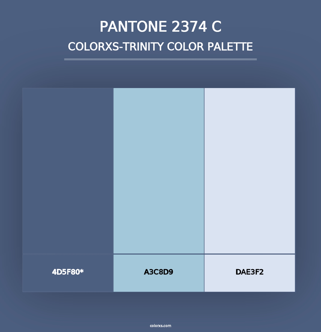 PANTONE 2374 C - Colorxs Trinity Palette