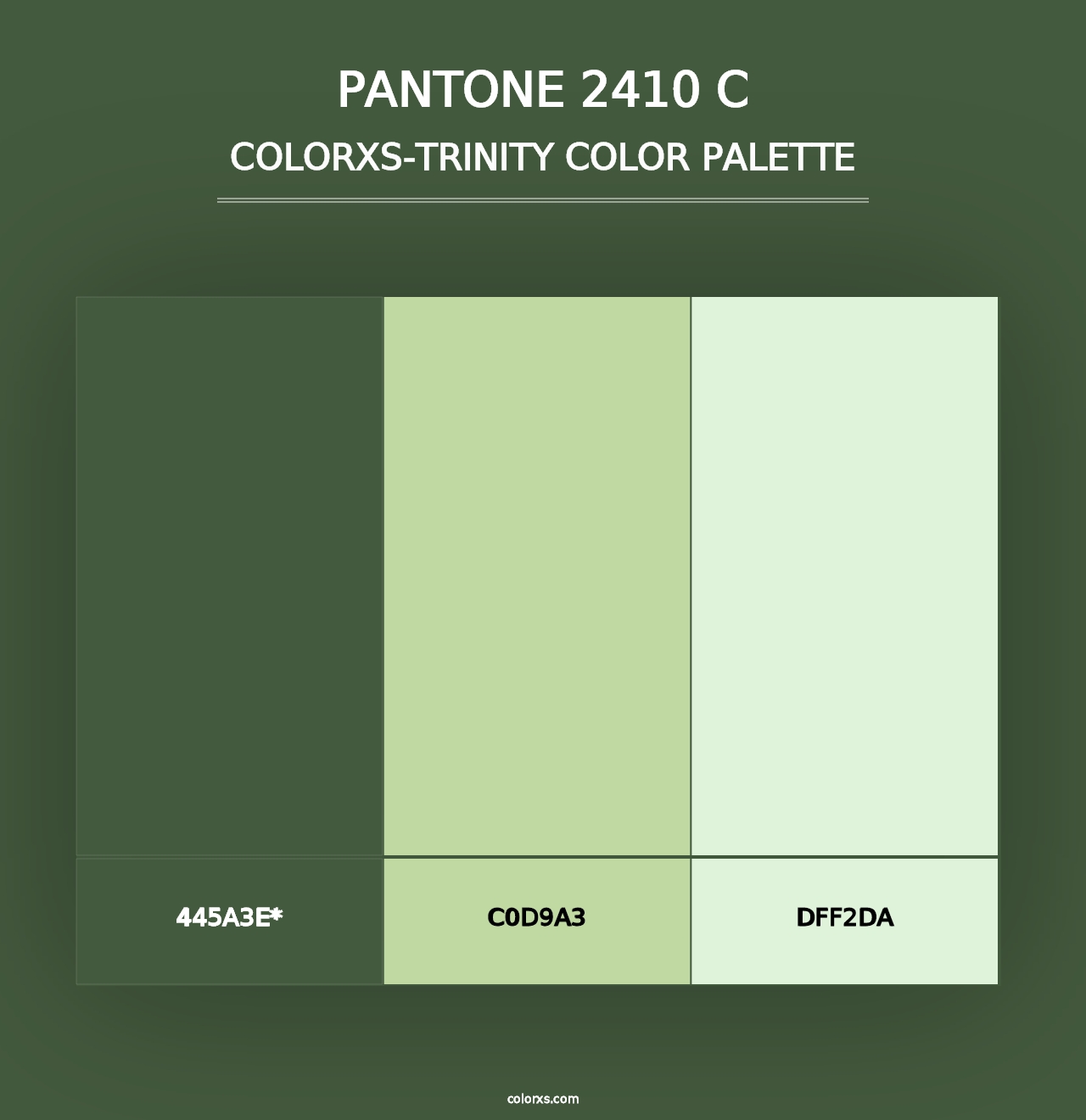 PANTONE 2410 C - Colorxs Trinity Palette