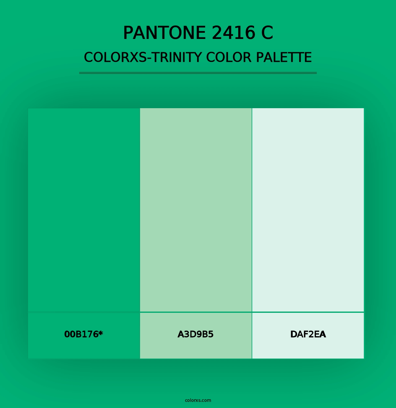 PANTONE 2416 C - Colorxs Trinity Palette