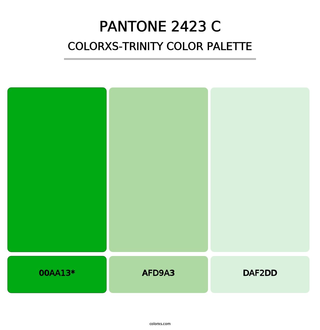 PANTONE 2423 C - Colorxs Trinity Palette